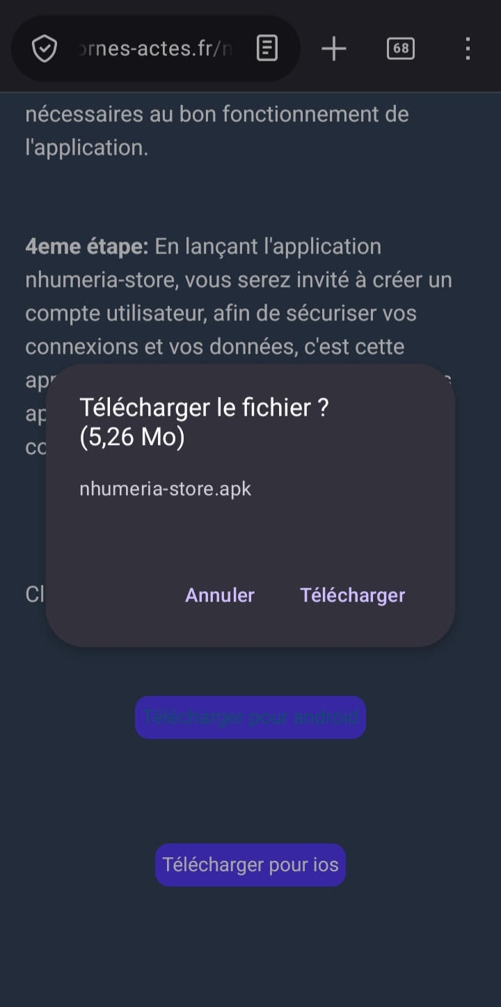 Étape 3